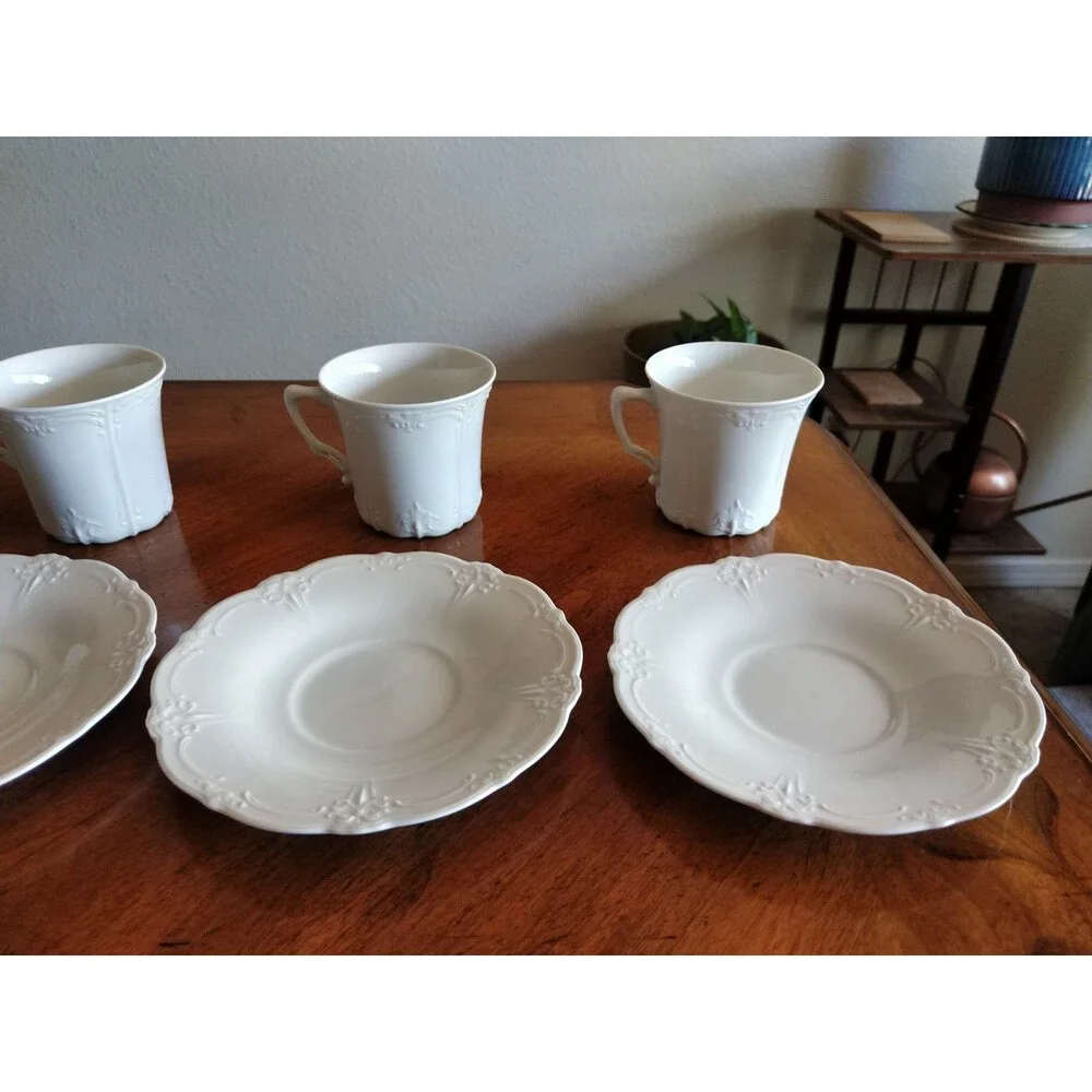 Lot of 5 Tirschenreuth BARONESSE White 3